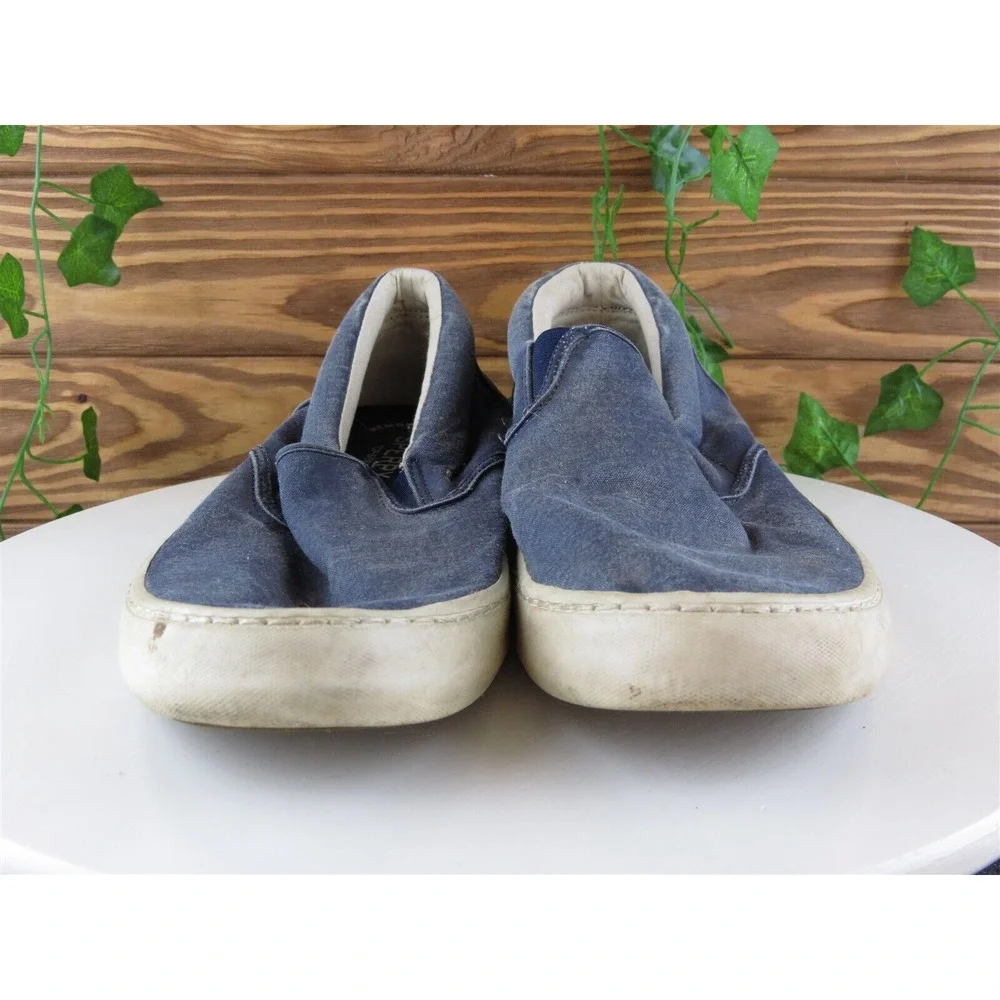 Sperry Top-Sider Sz 10.5‎ Slip-On Blue Fabric Men Slip On  Medium (D, M)